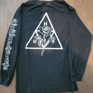 Huf Ambush TT Rose long sleeve black shirt - Mens small